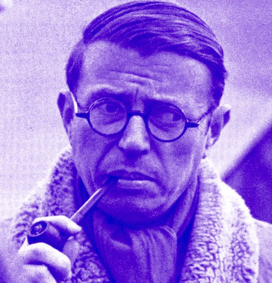 Jean-Paul Sartre Portrait